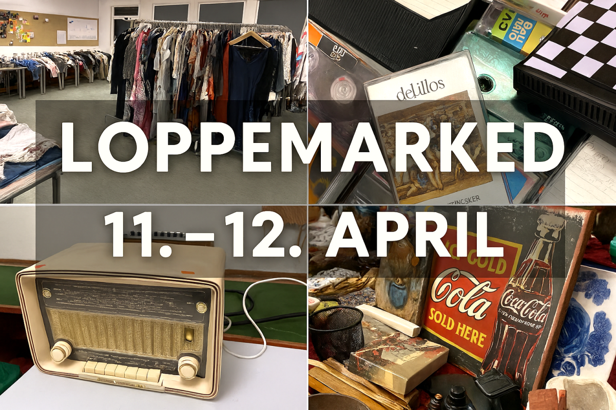 Velkommen til loppemarked!